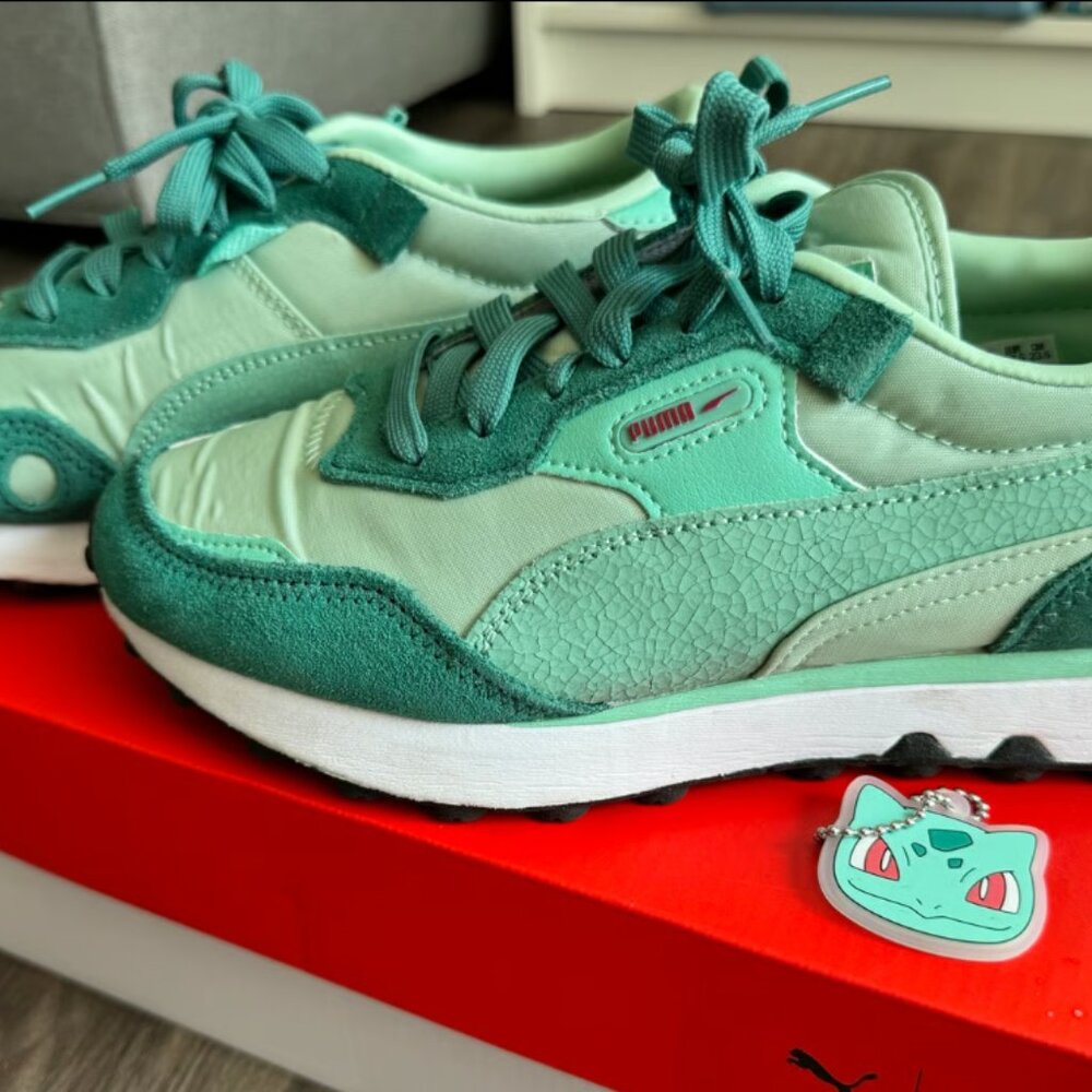 RARE Puma x Pokemon Bulbasaur Ivy/Holiday Size 5.5.
